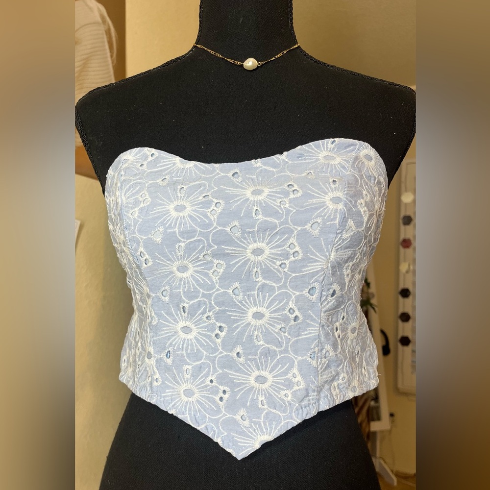 FLOWER TUBE TOP